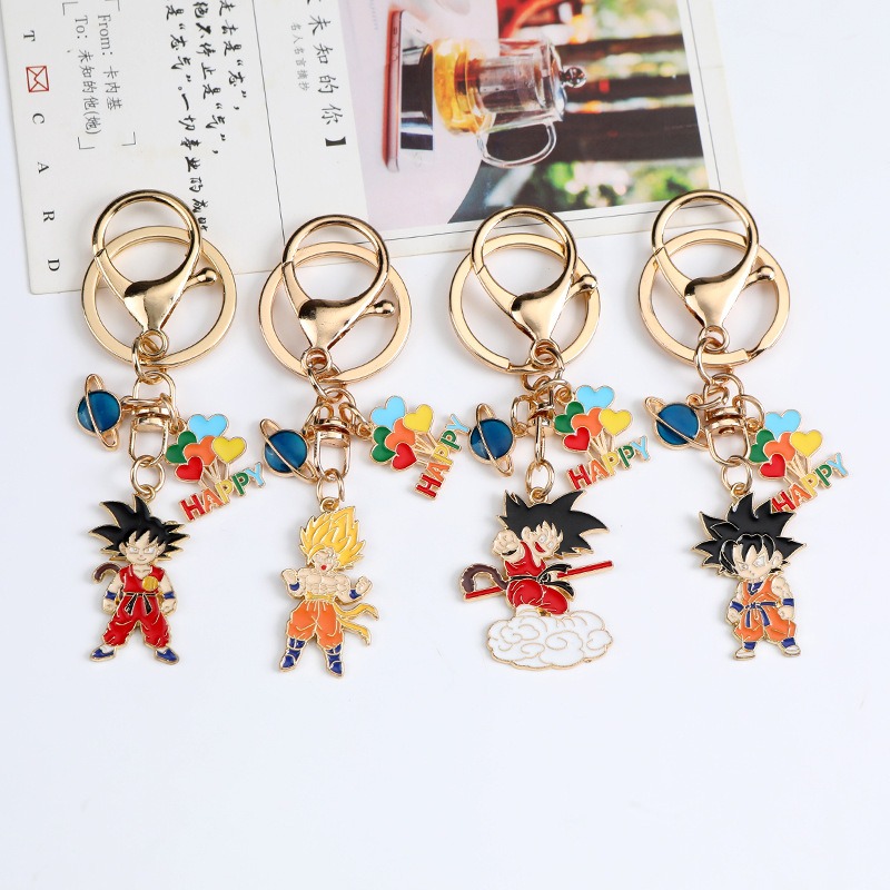 Anime Merchandise Keychain - سلسلة مفاتيح معدنية جديدة بتصميم كرتوني