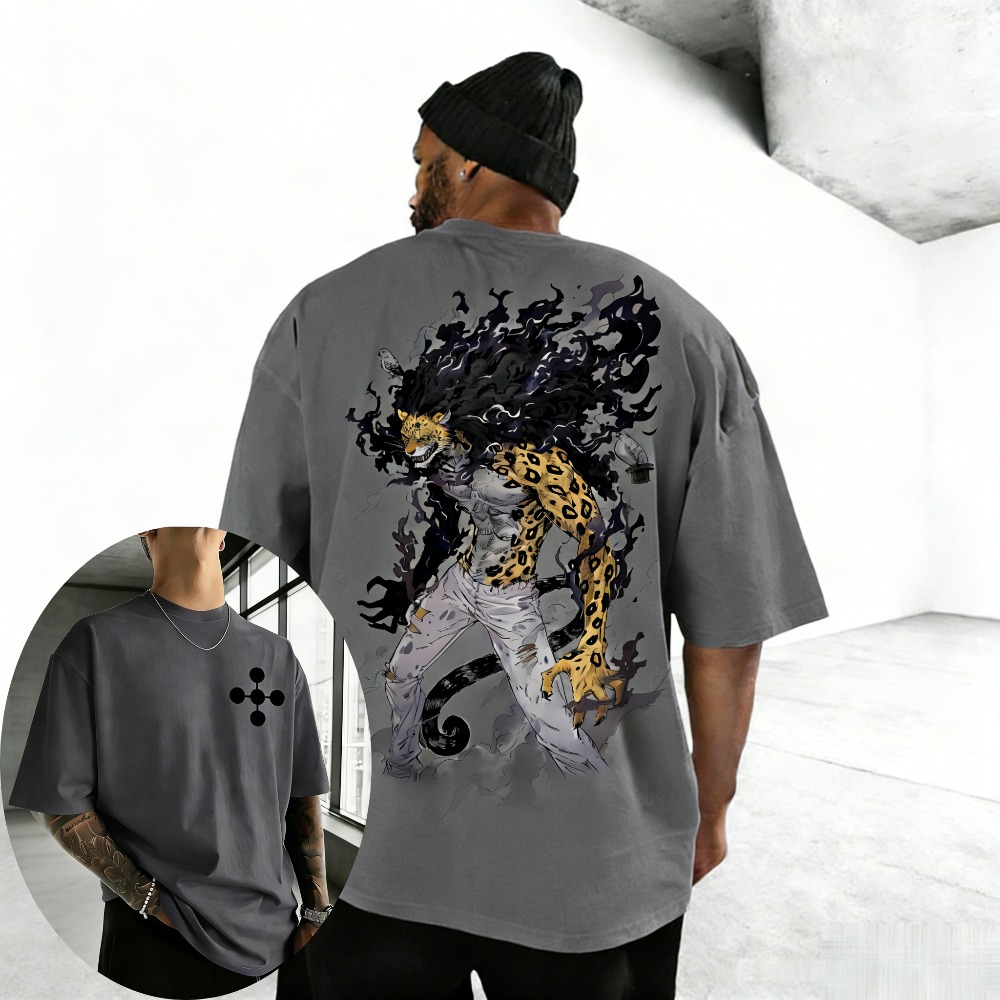 Anime Merchandise Store Japan - تي شيرت قطني للجنسين بتصميم روب