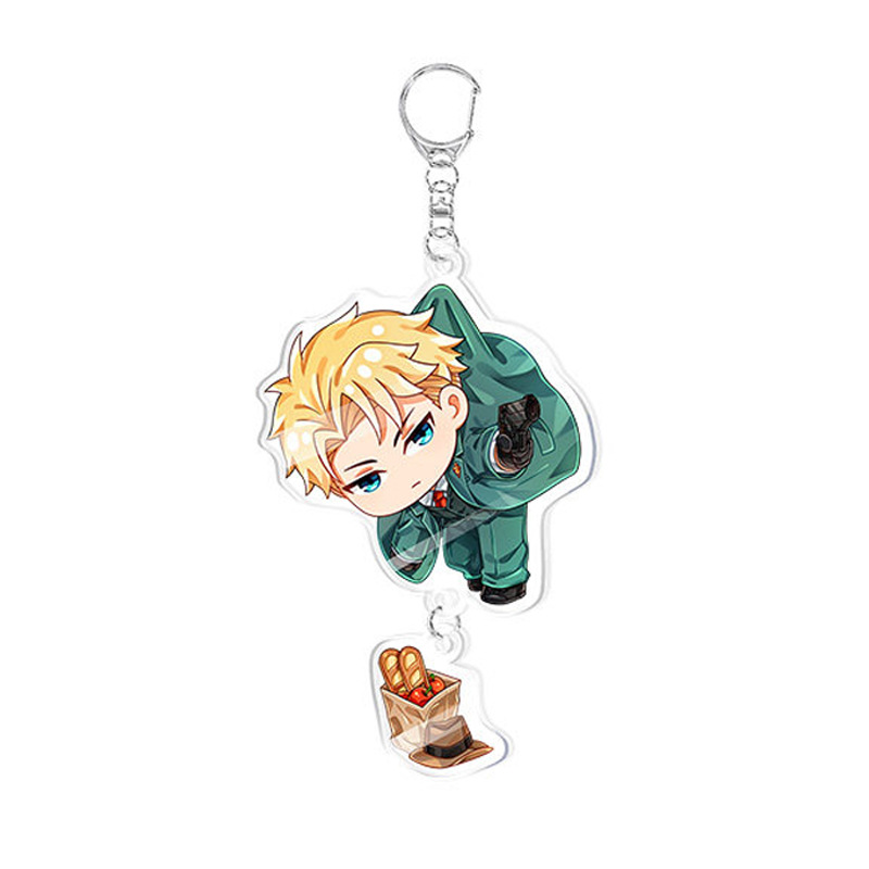 حامل مفاتيح أكريليك للمكتب من  - مراجعة Anime Merchandise Keychain وسعره