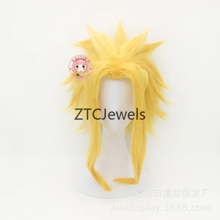 شعر مستعار صناعي أصفر مدبب مقا - مراجعة Top Anime Merchandise وسعره