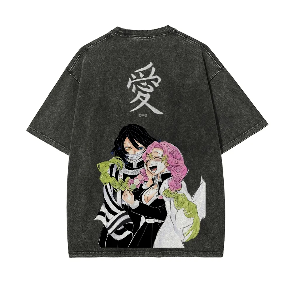 كيميتسو نو يابا تي شيرت مغسول  - مراجعة Anime Merchandise Store Japan وسعره