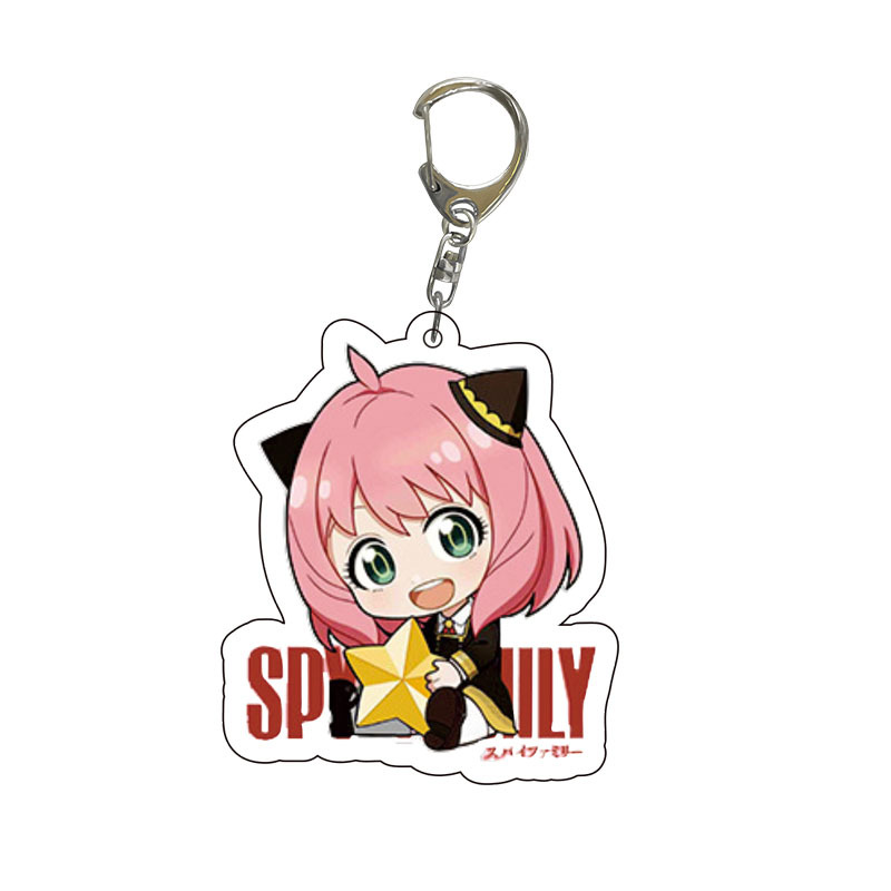 سلسلة مفاتيح أكريليك من سباي إ - مراجعة Anime Merchandise Keychain وسعره