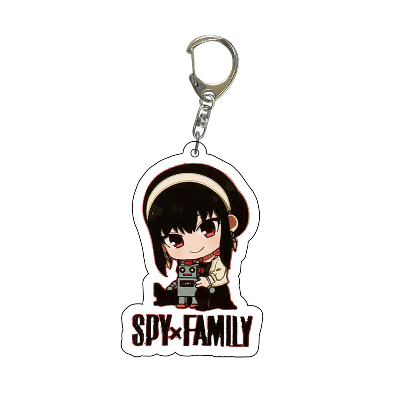 سلسلة مفاتيح أكريليك من سباي إ - مراجعة Anime Merchandise Keychain وسعره