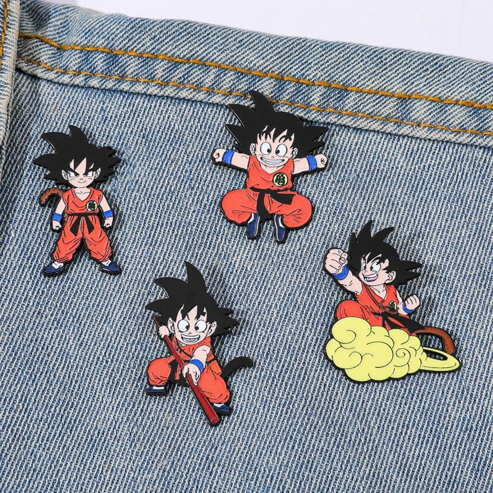 دبوس معدني لطيف لشخصية سون غوك - مراجعة Anime Merchandise In Japan وسعره