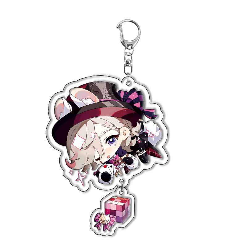 سلسلة مفاتيح أكريليك لشخصيات ج - مراجعة Anime Merchandise Keychain وسعره