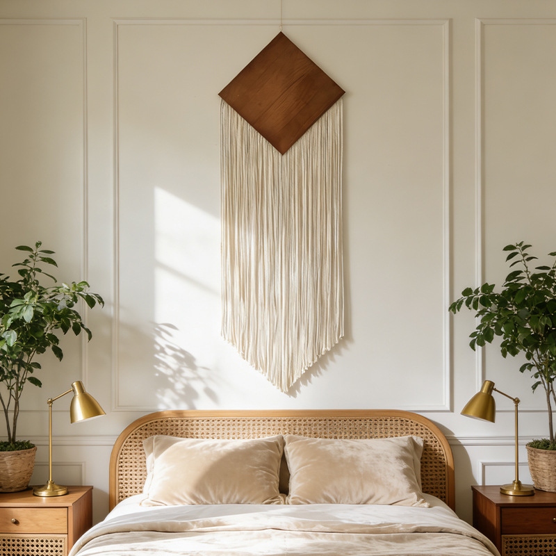 لوحة جدارية منسوجة من حبل القط - مراجعة Wall Scroll Tapestry وسعره