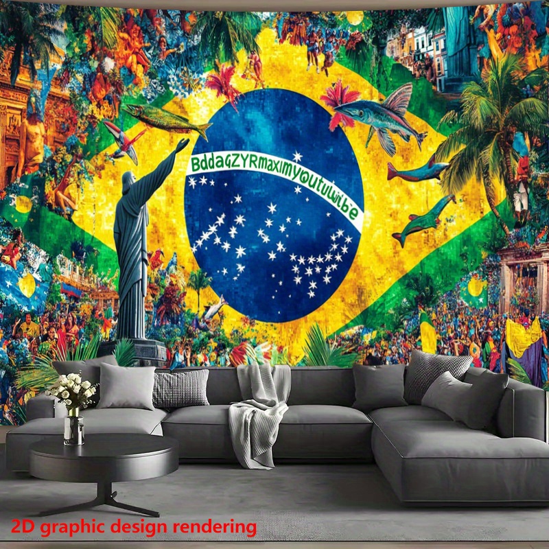 نسيج جداري لاحتفالات الكرنفال  - مراجعة Wall Scroll Tapestry وسعره