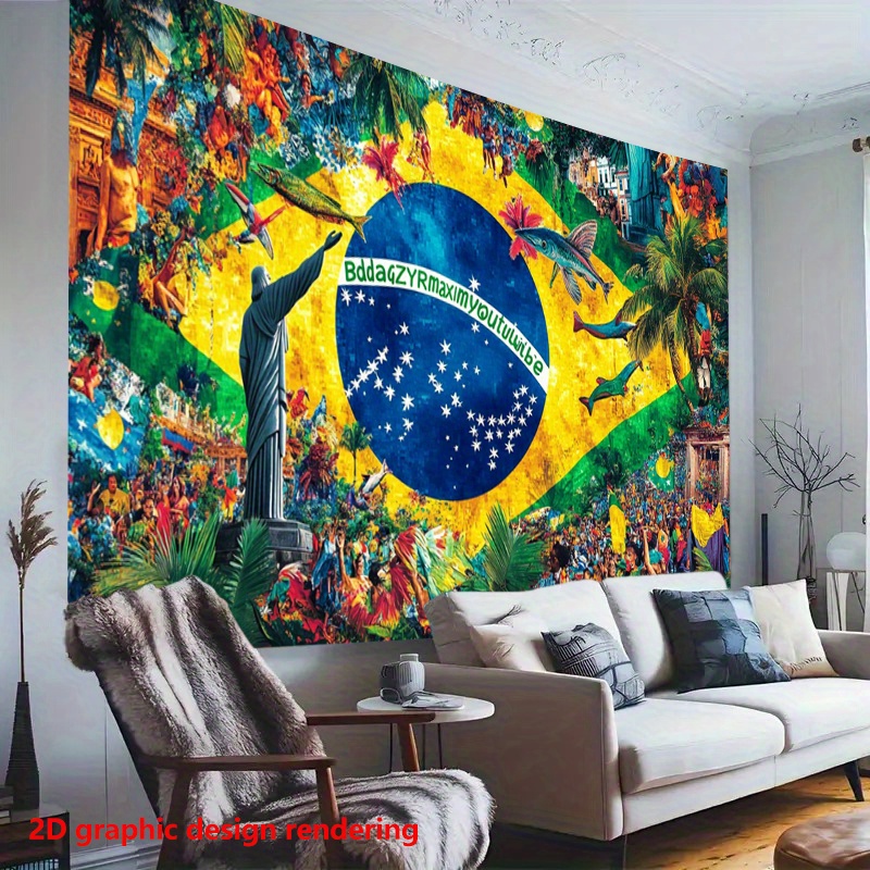 نسيج جداري لاحتفالات الكرنفال  - مراجعة Wall Scroll Tapestry وسعره